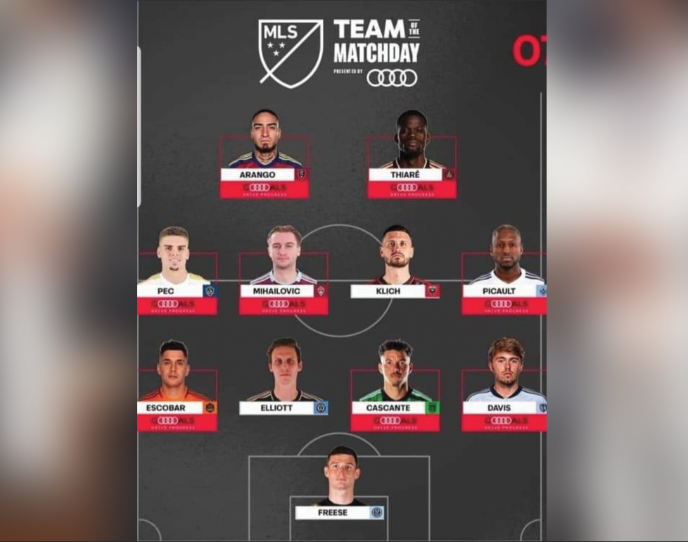 Picault honoré par la MLS